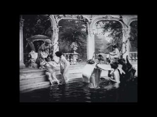 bathing of the ladies of the court (1904)